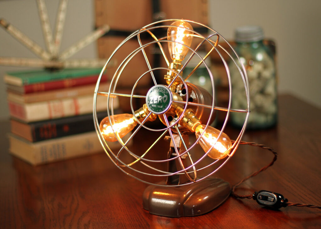 Fan Table Lamp