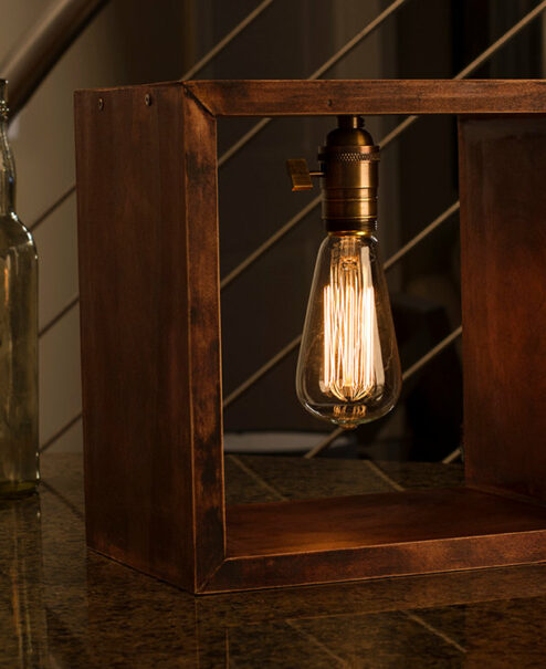 Shadow Box Lamp