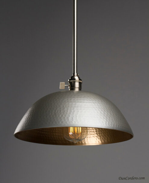 Hammered Edison Pendant Light