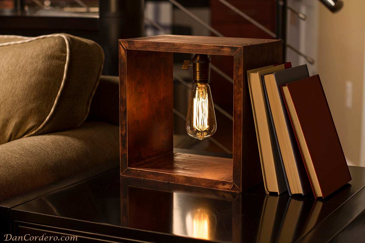 box table lamp