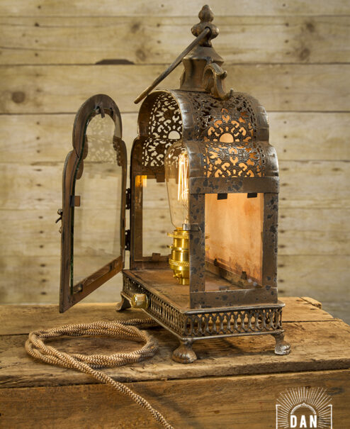 Vintage Patent Drawing Lantern