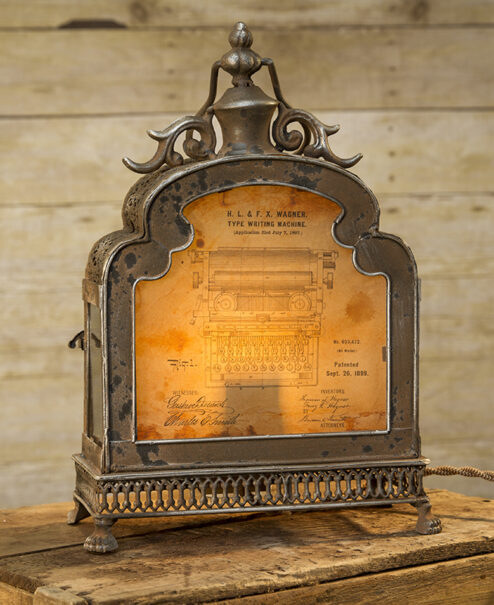 Typewriter Patent Lamp