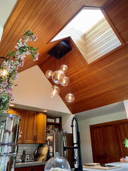 Custom Globe Chandelier