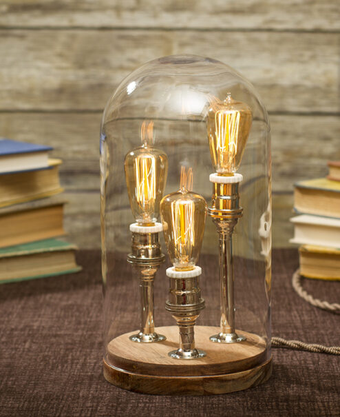 Edison Bell Jar Table Lamp