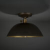 Hammered Light Fixture