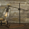 Glass Shade Table Lamp
