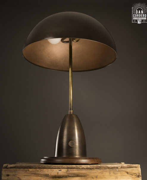 Apparatus Column Table Lamp