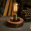 Wooden Edison Desk Lamp