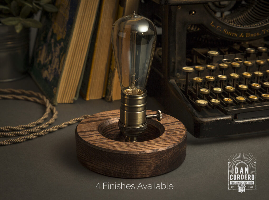 Wooden Table Lamp