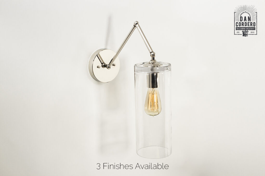 Articulating Wall_Sconce_Cylinder-Shade