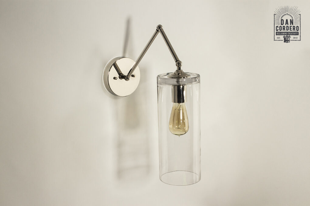 Articulating Wall_Sconce_Cylinder-Shade