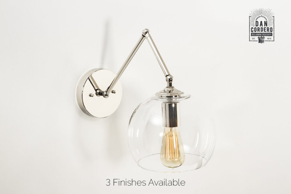 Articulating Wall_Sconce_Globe-Shade