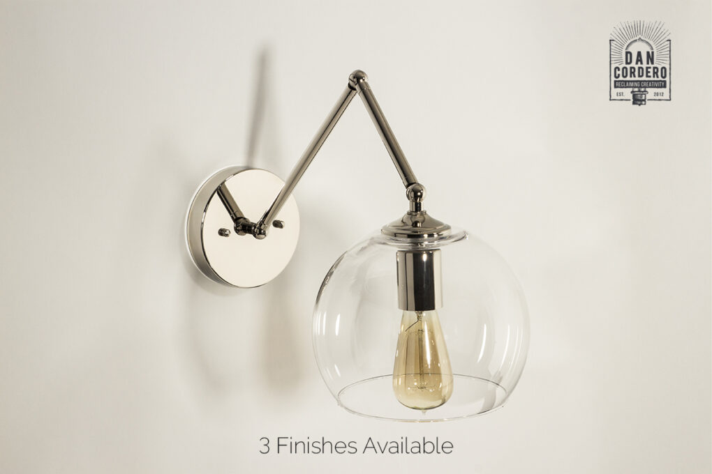 Articulating Wall_Sconce_Globe-Shade