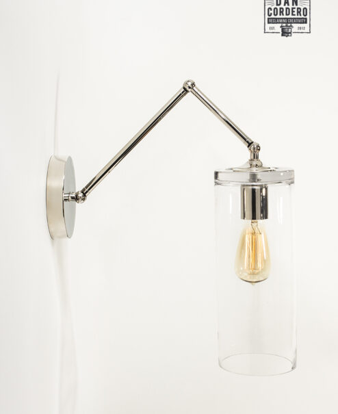 Articulating Wall_Sconce_Cylinder-Shade