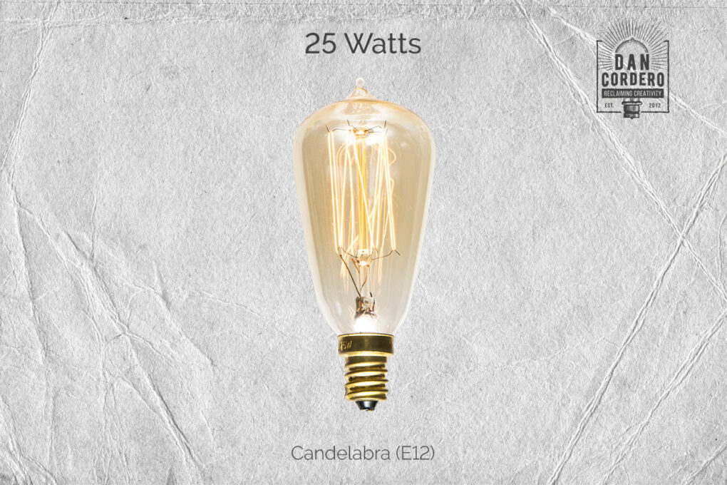 Candelabra Edison Bulb