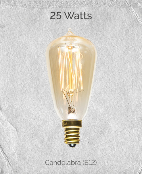 Candelabra Edison Bulb