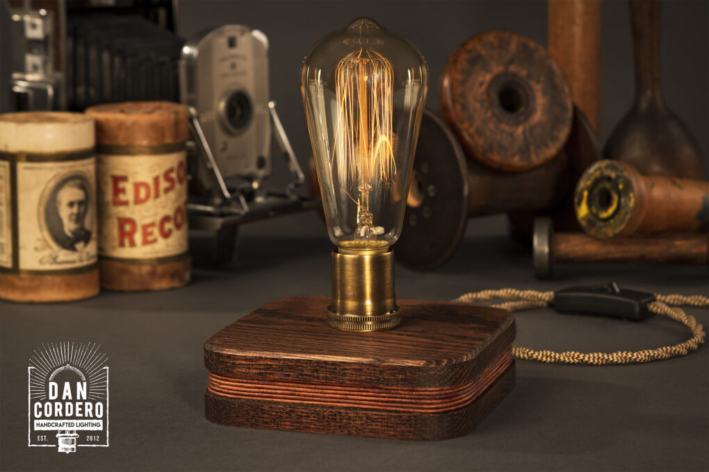 Red Oak Lamp
