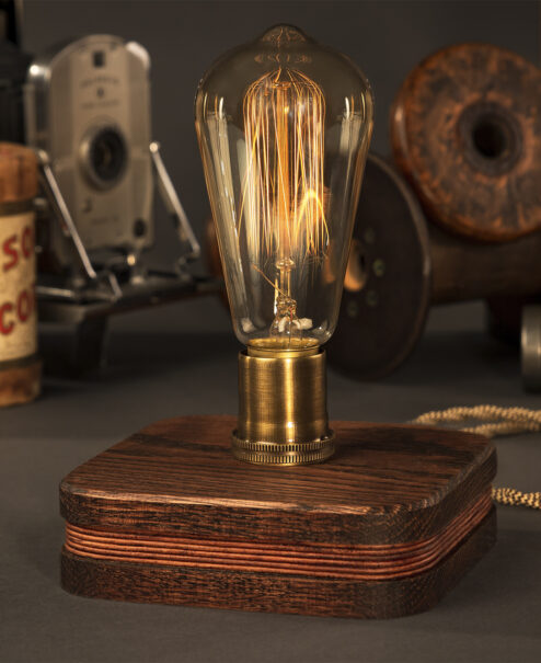 Red Oak Lamp
