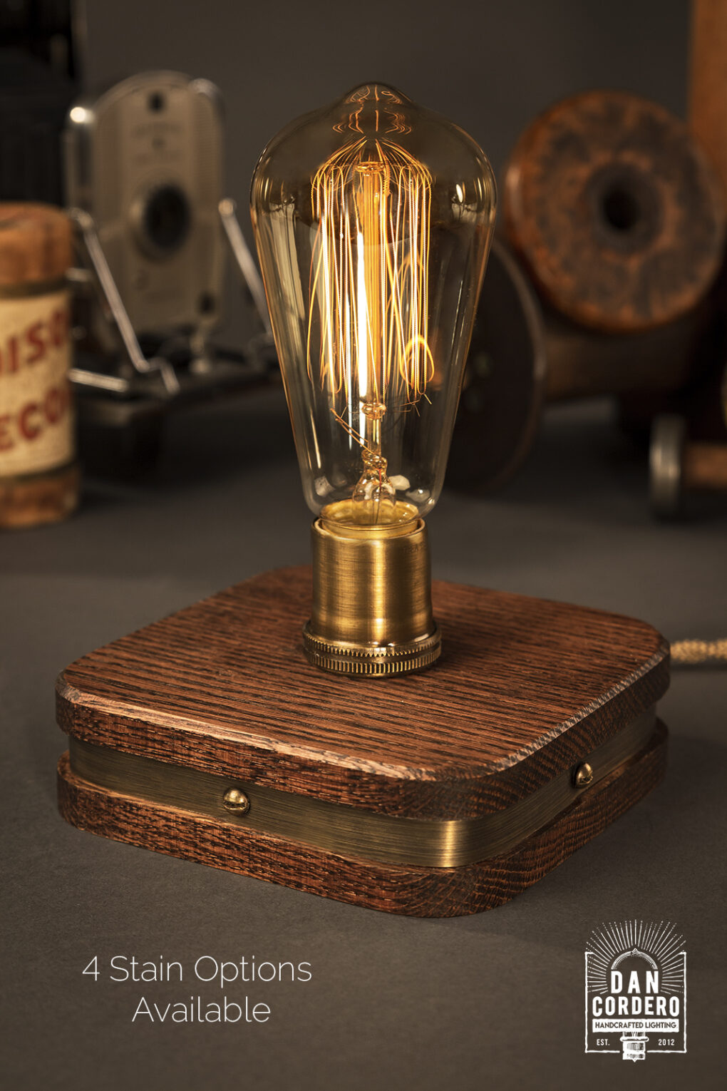 Red Oak Lamp
