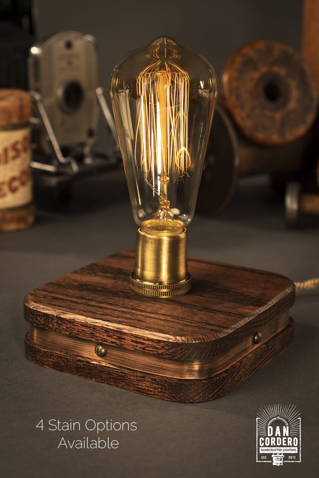 Red Oak Lamp