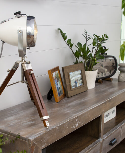 Motorcycle Headlight Desk Lamp