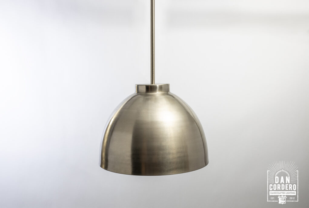 Oversized Dome Pendent Light Fixture