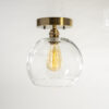 Globe Flush Mount Light