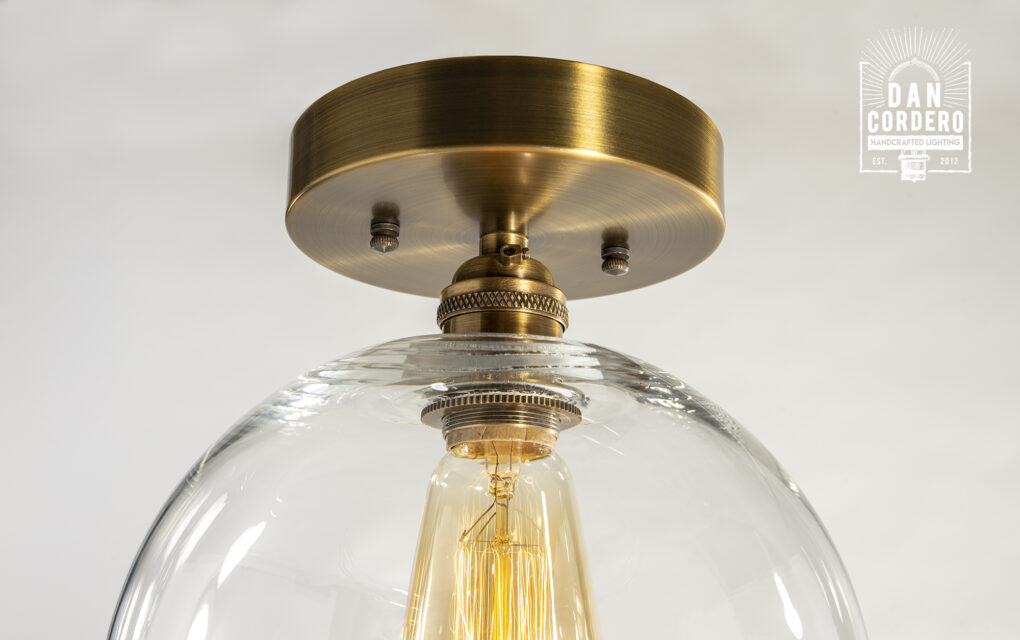 Globe Flush Mount Light