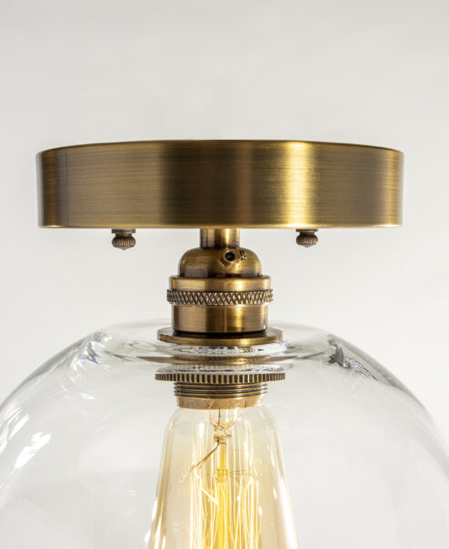 Globe Flush Mount Light