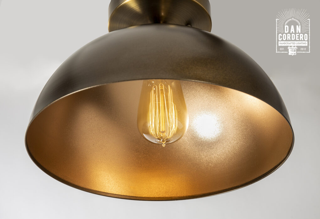 Dome Flush Mount Light Fixture