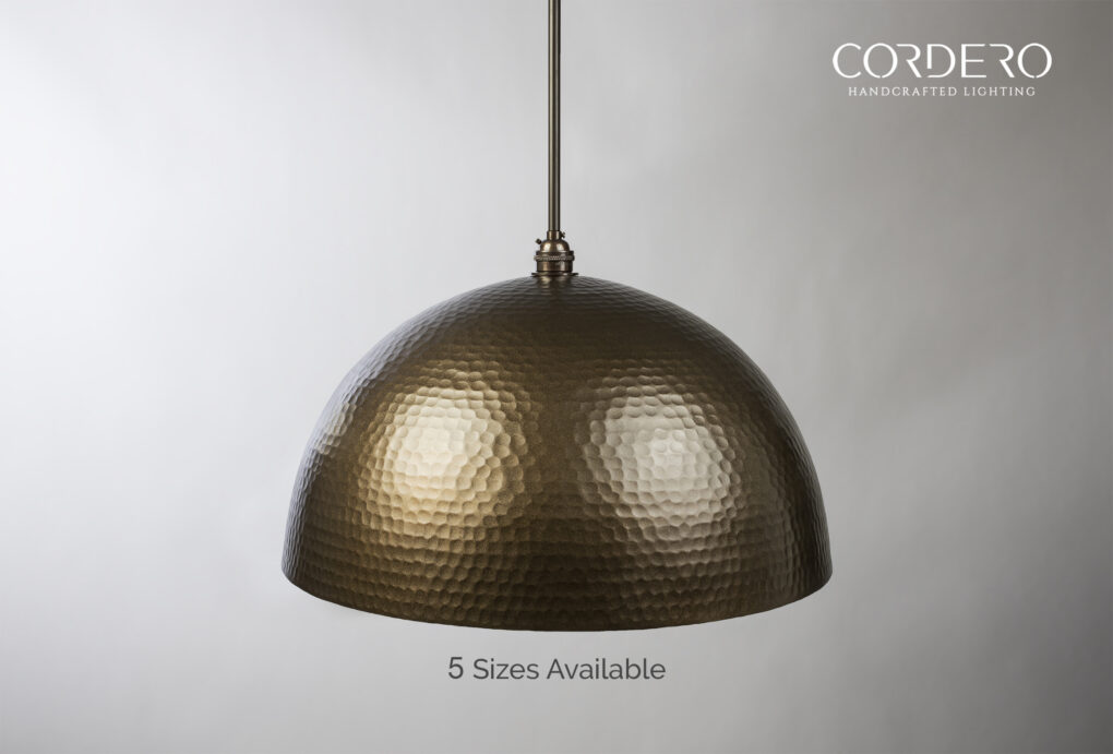 Bronze Hammered Dome