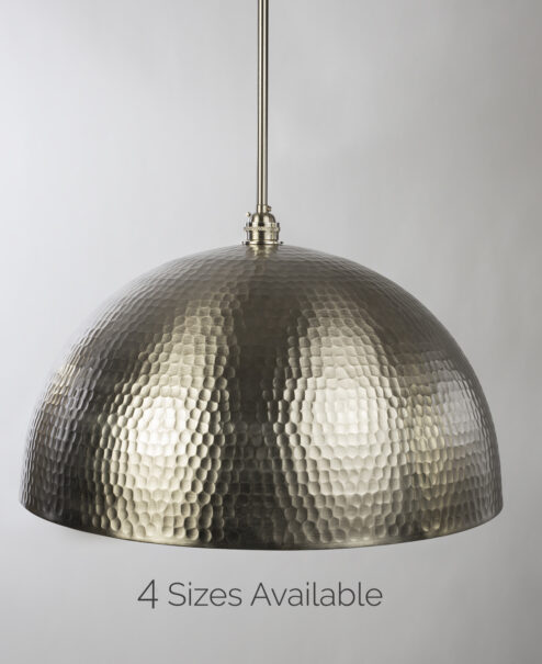 Hammered Pendant Light Fixture