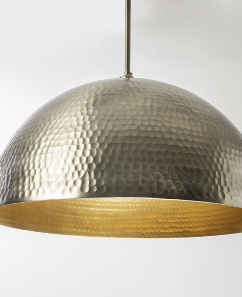 Hammered Dome Light Fixture