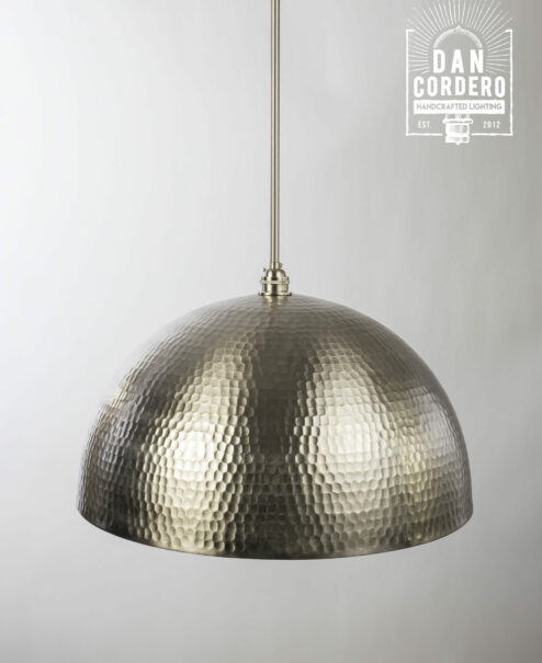Brushed Nickel Pendant Light Fixture