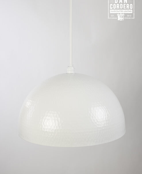 White Dome Pendant
