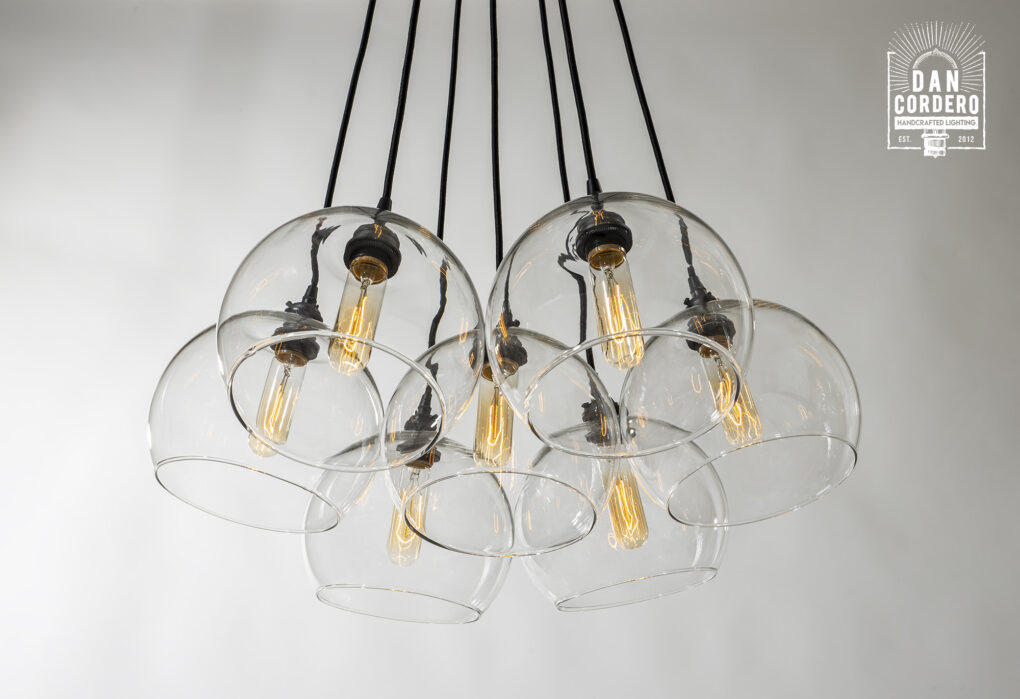 Glass Globe Light Fixture