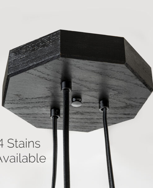 Octagon Wooden Ceiling Canopy