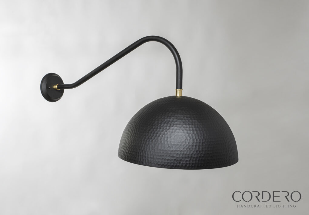 Hammered Dome Sconce