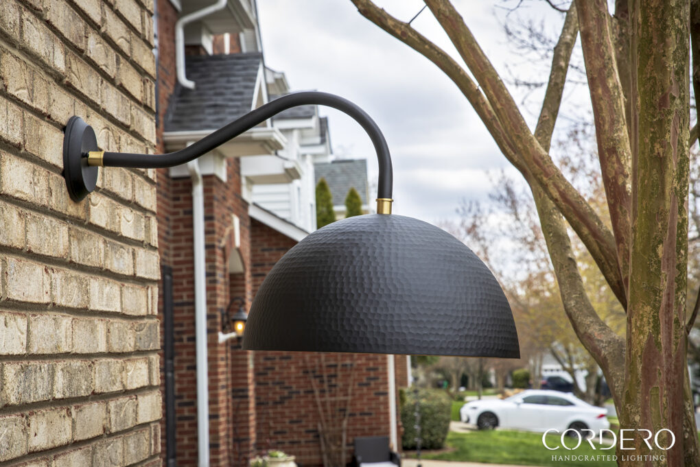 Hammered Dome Sconce