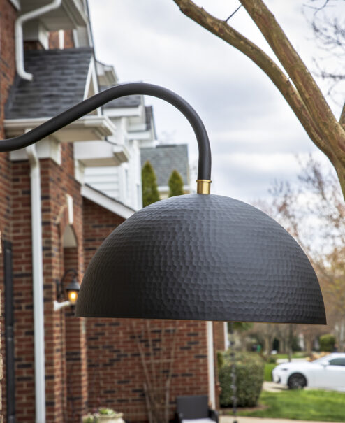 Hammered Dome Sconce
