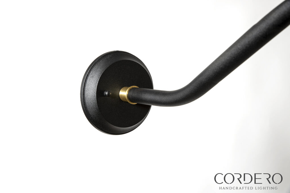 Canopy of Hammered Dome Sconce