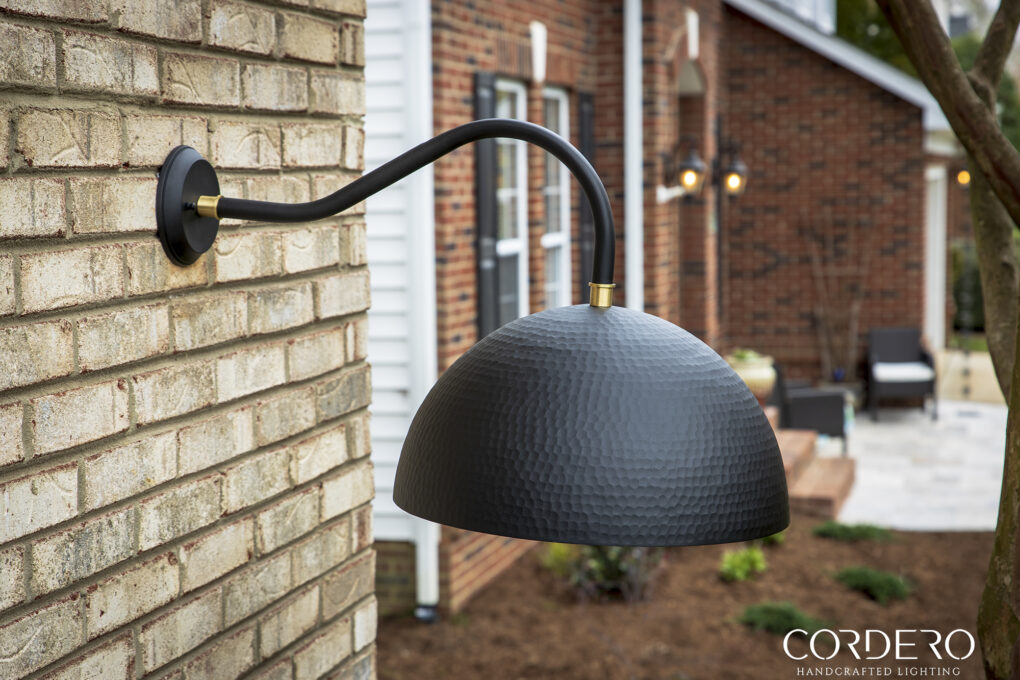 Hammered Dome Sconce