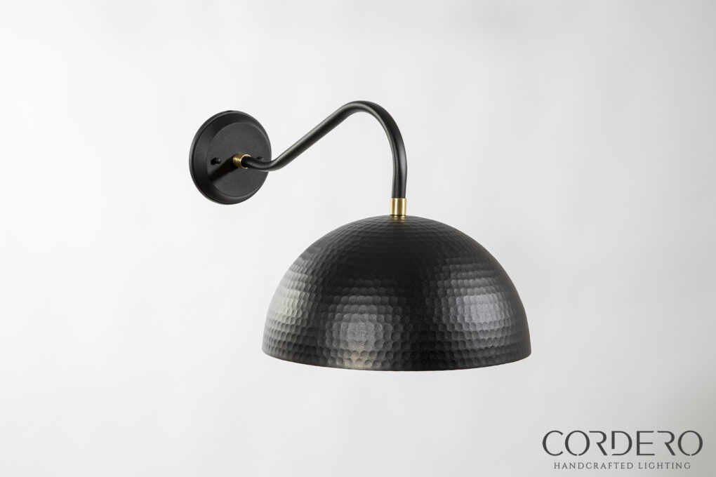 Hammered Dome Sconce