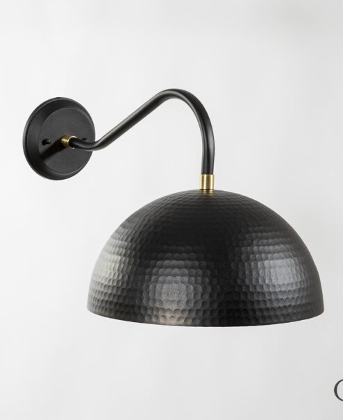 Hammered Dome Sconce