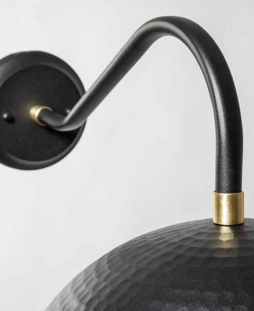 Hammered Dome Sconce