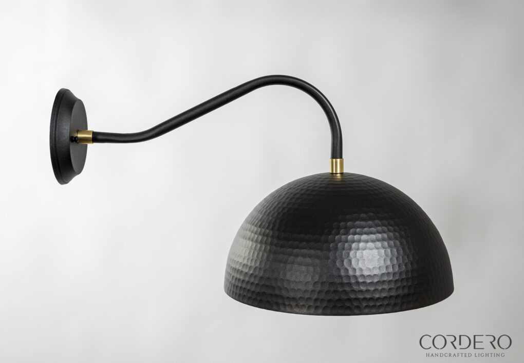 Hammered Dome Sconce