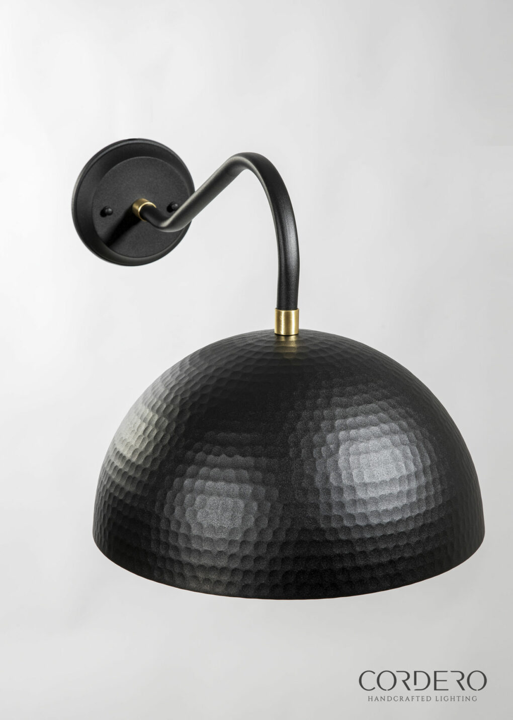 Hammered Dome Sconce