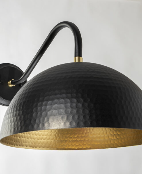 Hammered Dome Sconce