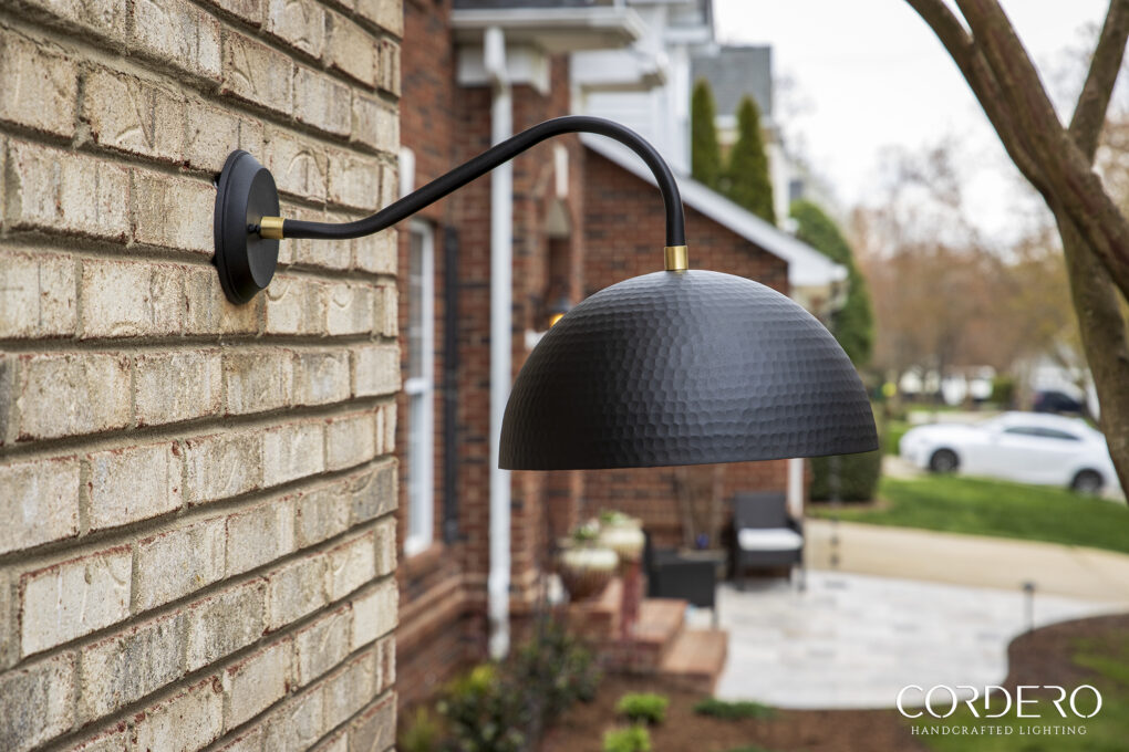 Hammered Dome Sconce