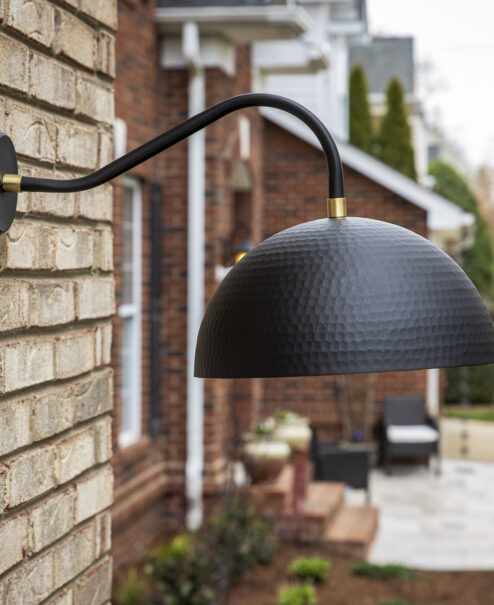 Hammered Dome Sconce